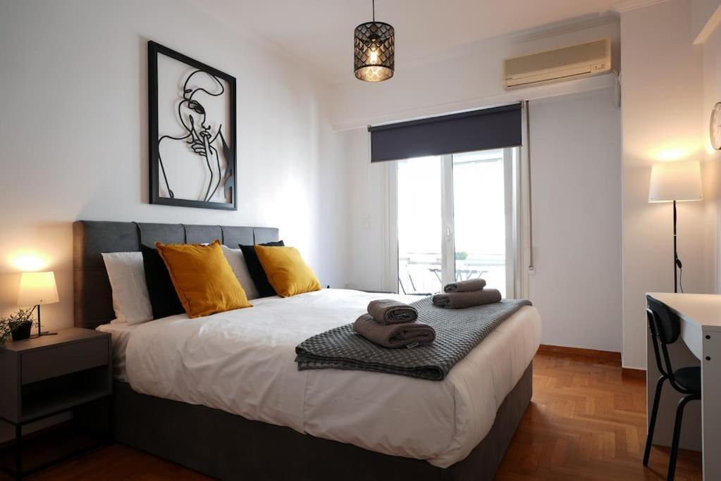 Syntagma Square, 70Sqm Pentelis Sunny Apartment Atenas Exterior foto